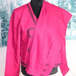 Vintage Red Pant Suit